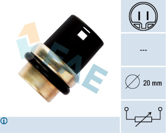 Senzor,temperatura lichid de racire (33610 FAE) VW
