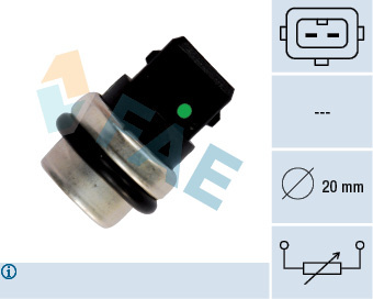 Senzor,temperatura lichid de racire (33620 FAE) AUDI,FORD,SEAT,VW
