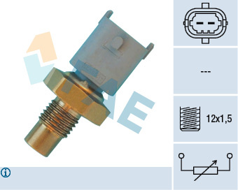 Senzor,temperatura lichid de racire (33670 FAE) OPEL,VAUXHALL