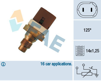 Senzor,temperatura lichid de racire (34070 FAE) RENAULT