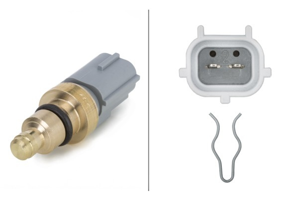 Senzor,temperatura lichid de racire (6PT009309571 HELLA) FORD
