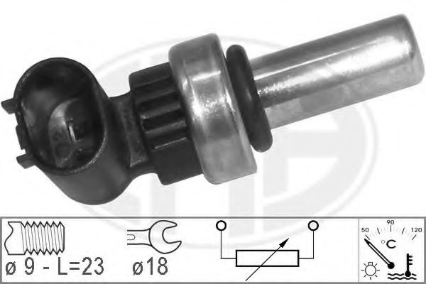 Senzor,temperatura lichid de racire ALFA ROMEO 159 (939) (2005 - 2011) ERA 330757 piesa NOUA