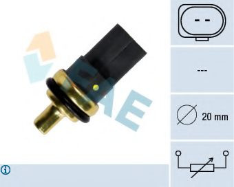 Senzor,temperatura lichid de racire AUDI A2 (8Z0) (2000 - 2005) FAE 33784 piesa NOUA