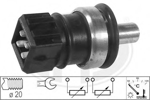 Senzor,temperatura lichid de racire AUDI A4 Avant (8D5, B5) (1994 - 2001) ERA 330636 piesa NOUA