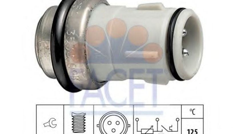 Senzor,temperatura lichid de racire AUDI A6 Avant (4A, C4) (1994 - 1997) FACET 7.3533 piesa NOUA