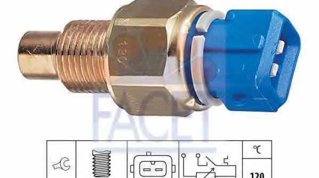 senzor temperatura lichid de racire CITROËN AX ZA- FACET 7.3558