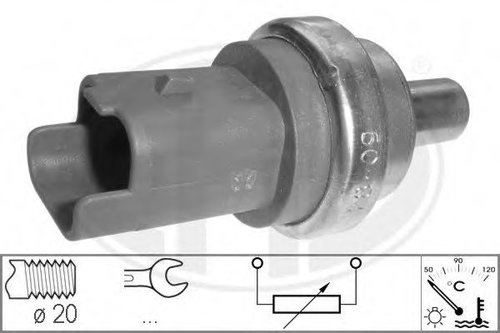 Senzor,temperatura lichid de racire CITROEN C-CROSSER (EP) (2007 - 2016) ERA 330502 piesa NOUA