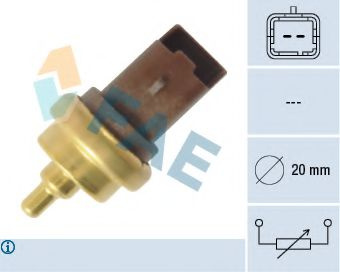 Senzor,temperatura lichid de racire CITROEN C4 Grand Picasso II (2013 - 2016) FAE 33708 piesa NOUA
