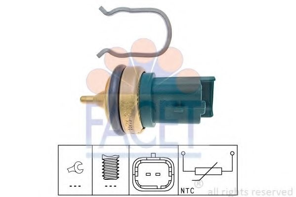 Senzor,temperatura lichid de racire CITROEN C5 III Break (TD) (2008 - 2016) FACET 7.3328 piesa NOUA