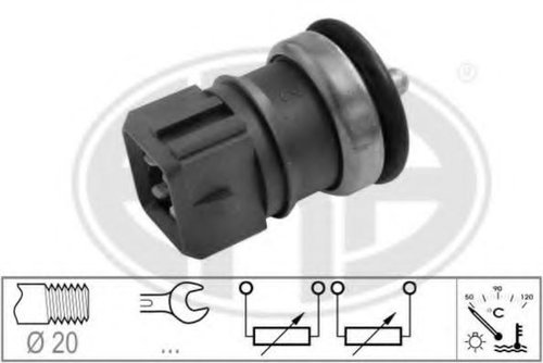 Senzor,temperatura lichid de racire DACIA LOGAN MCV (KS) (2007 - 2016) ERA 330692 piesa NOUA