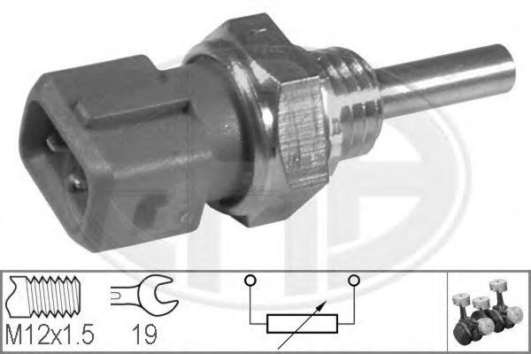 Senzor,temperatura lichid de racire FIAT BRAVA (182) (1995 - 2003) ERA 330121 piesa NOUA