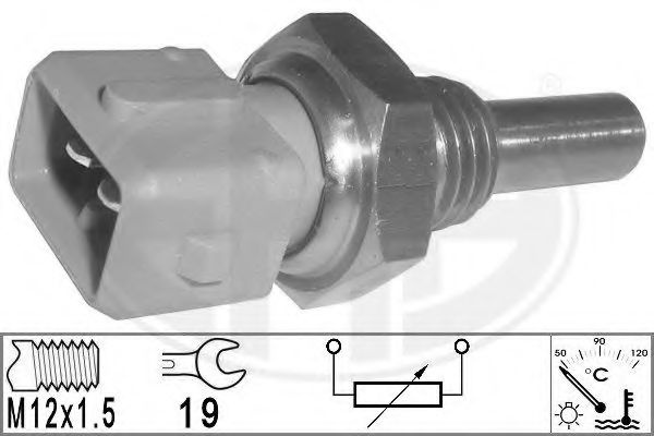 Senzor,temperatura lichid de racire FIAT BRAVO I (182) (1995 - 2001) ERA 330864 piesa NOUA