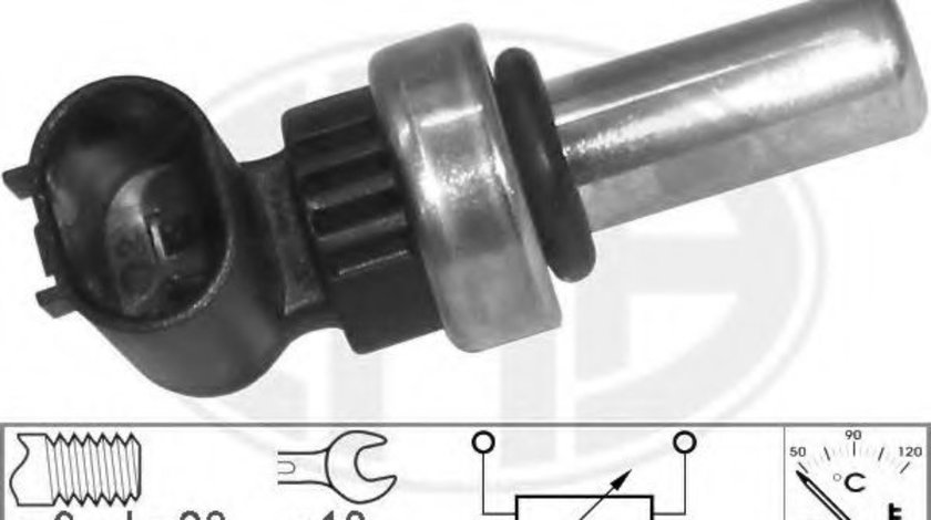 Senzor,temperatura lichid de racire FIAT CROMA (194) (2005 - 2016) ERA 330757 piesa NOUA