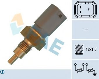 Senzor,temperatura lichid de racire FIAT MULTIPLA (186) (1999 - 2010) FAE 33720 piesa NOUA