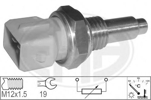 Senzor,temperatura lichid de racire FIAT PALIO (178BX) (1996 - 2016) ERA 330555 piesa NOUA