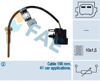 Senzor,temperatura lichid de racire JAGUAR X-TYPE Estate (CF1) (2003 - 2009) FAE 32427 piesa NOUA