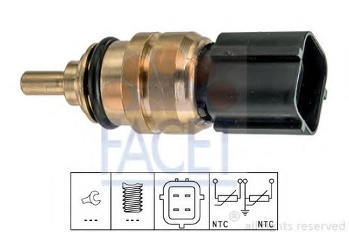Senzor,temperatura lichid de racire KIA PICANTO (BA) (2004 - 2011) FACET 7.3371 piesa NOUA