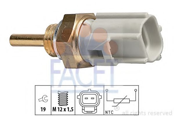 Senzor,temperatura lichid de racire LEXUS RX (GGL1, GYL1, AGL1) (2008 - 2015) FACET 7.3323 piesa NOUA