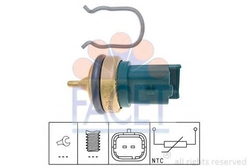 Senzor,temperatura lichid de racire MINI MINI Cupe (R58) (2011 - 2016) FACET 7.3328 piesa NOUA