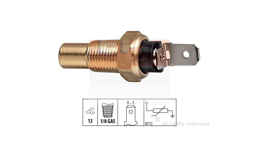 Senzor,temperatura lichid de racire Mitsubishi GALANT Mk IV (E3_A) 1988-1992 #2 009107651