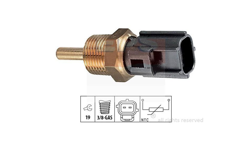 Senzor,temperatura lichid de racire Mitsubishi SPACE WAGON (N3_W, N4_W) 1991-1998 #2 1308A012