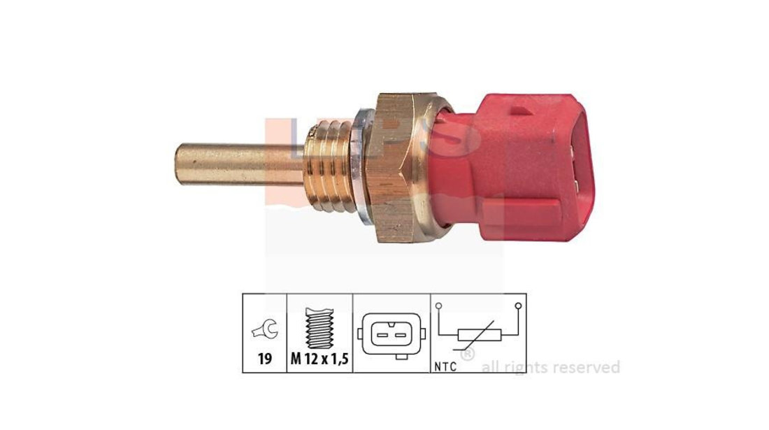 Senzor,temperatura lichid de racire Nissan SUNNY caroserie (Y10) 1990-2000 #2 009107441