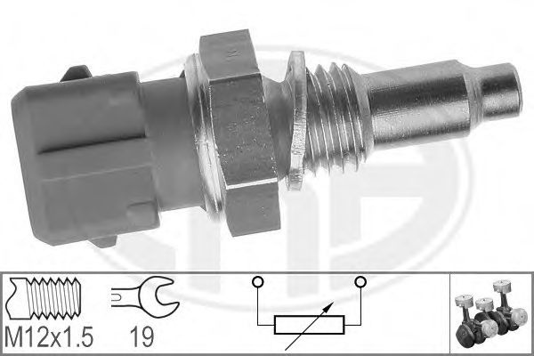 Senzor,temperatura lichid de racire OPEL VECTRA B Combi (31) (1996 - 2003) ERA 330120 piesa NOUA