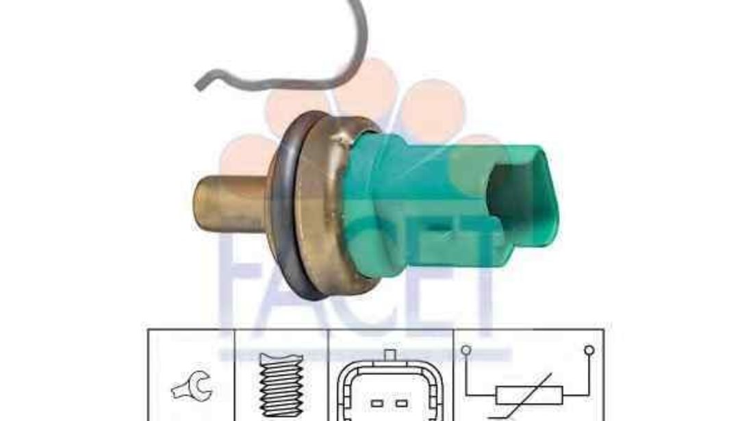 senzor,temperatura lichid de racire PEUGEOT 406 (8B) Producator FACET 7.3292