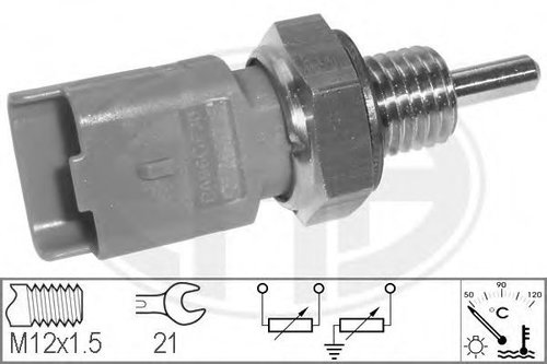 Senzor,temperatura lichid de racire RENAULT CLIO II (BB0/1/2, CB0/1/2) (1998 - 2005) ERA 330551 pies...