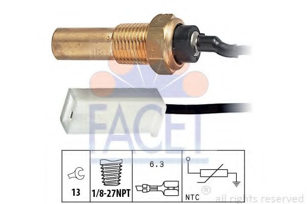 Senzor,temperatura lichid de racire ROVER 45 (RT) (2000 - 2005) FACET 7.3250 piesa NOUA