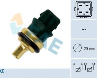 Senzor,temperatura lichid de racire SEAT IBIZA IV (6L1) (2002 - 2009) FAE 33782 piesa NOUA