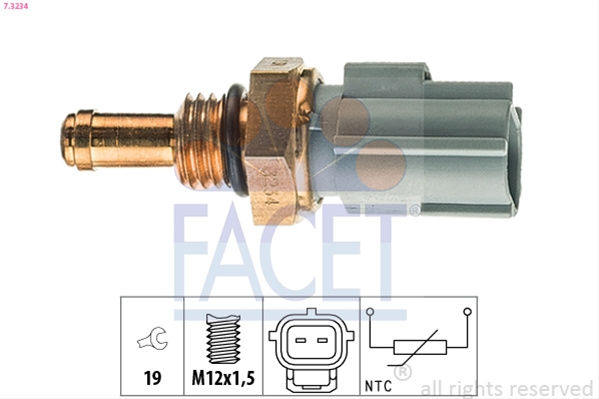 Senzor,temperatura Lichid De Racire; Senzor,temperatura Lichid De Racire; Senzor,temperatura Combustibil; Senzor,temperatura Lichid De Racire Facet Ford 7.3234