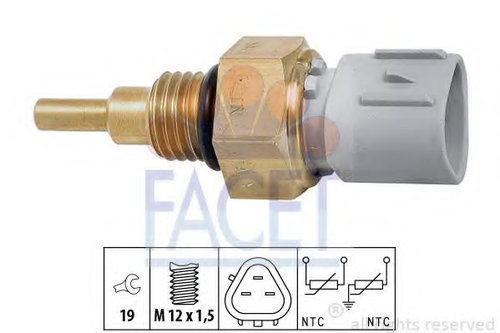 Senzor,temperatura lichid de racire SUZUKI IGNIS I (FH) (2000 - 2005) FACET 7.3368 piesa NOUA