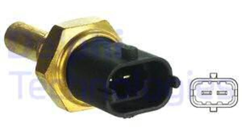 Senzor,temperatura lichid de racire (TS10340 DELPHI) ALFA ROMEO,FIAT,JEEP,LANCIA,OPEL,SAAB,SUZUKI,VAUXHALL