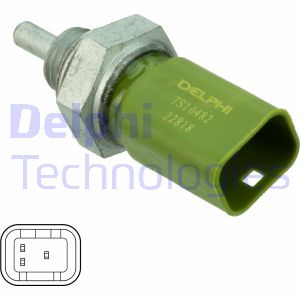 Senzor,temperatura lichid de racire (TS10482 DLP) RENAULT