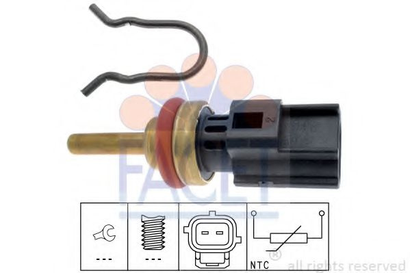 Senzor,temperatura lichid de racire VOLVO S80 II (AS) (2006 - 2016) FACET 7.3346 piesa NOUA