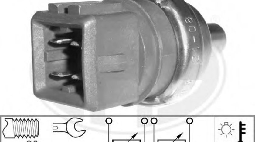 Senzor,temperatura lichid de racire VW PASSAT Variant (3B5) (1997 - 2001) ERA 330497 piesa NOUA