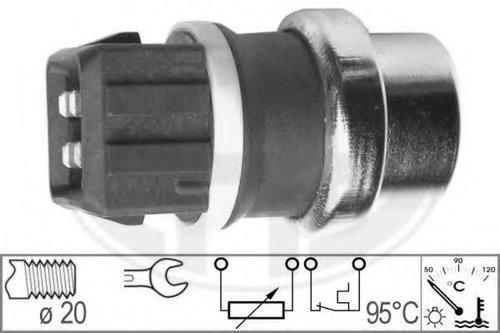 Senzor,temperatura lichid de racire VW VENTO (1H2) (1991 - 1998) ERA 330151 piesa NOUA