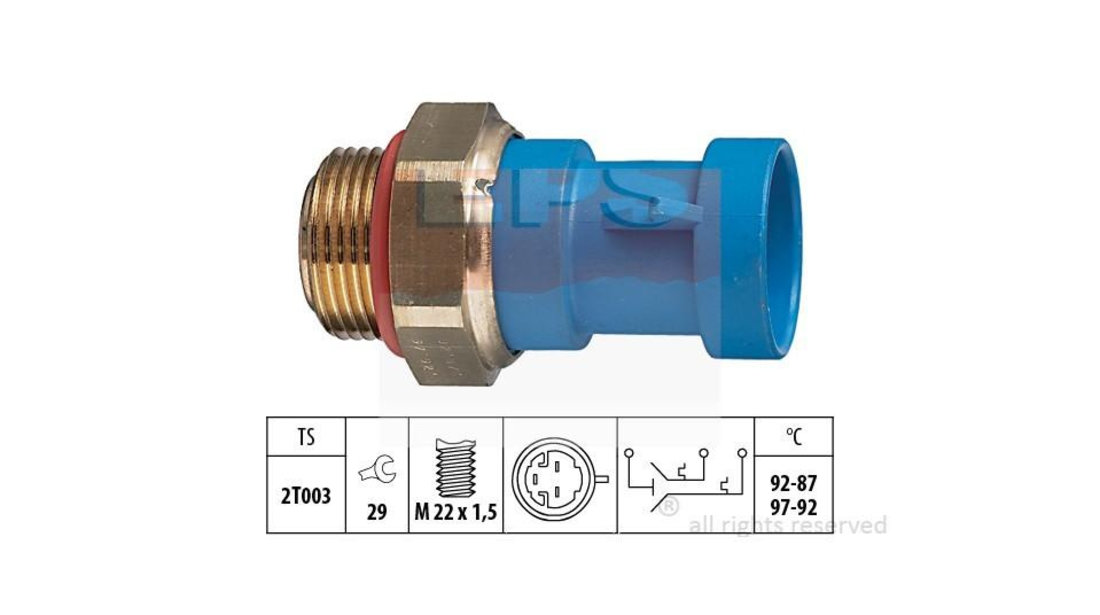 Senzor temperatura lichid racire Fiat MAREA (185) 1996-2007 #2 07738582