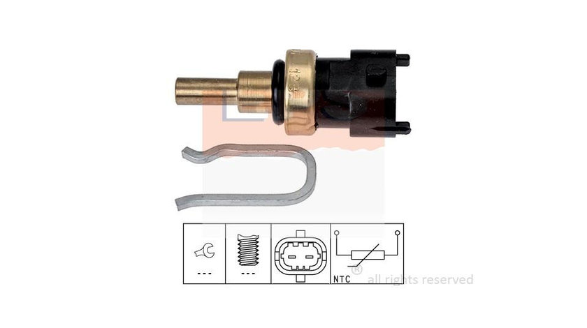 Senzor temperatura lichid racire Fiat PUNTO (199) 2012-2016 #2 009107811