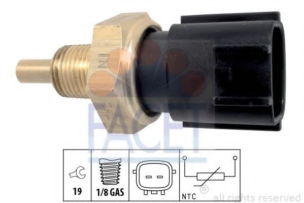 Senzor,temperatura ulei NISSAN QASHQAI (J11) (2013 - 2016) FACET 7.3358 piesa NOUA