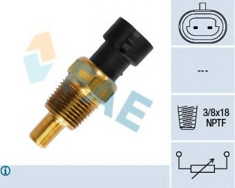 Senzor,temperatura ulei OPEL VECTRA C GTS (2002 - 2016) FAE 33340 piesa NOUA