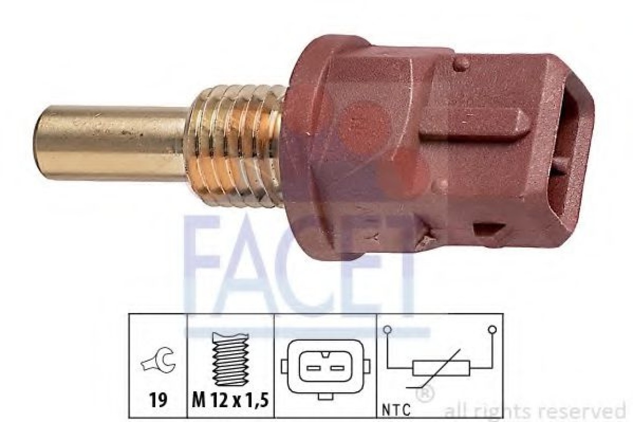 Senzor,temperatura ulei ROVER 25 (RF) (1999 - 2005) FACET 7.3248 piesa NOUA