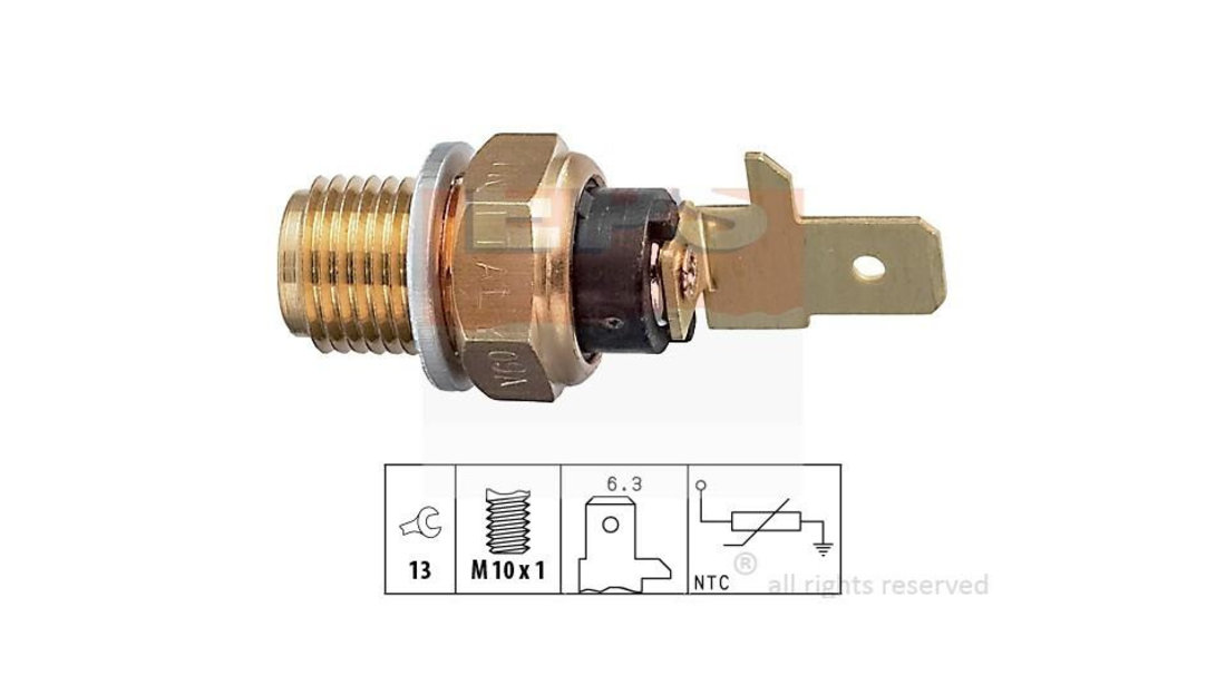 Senzor,temperatura ulei Volkswagen VW GOLF Mk III (1H1) 1991-1998 #2 009107691