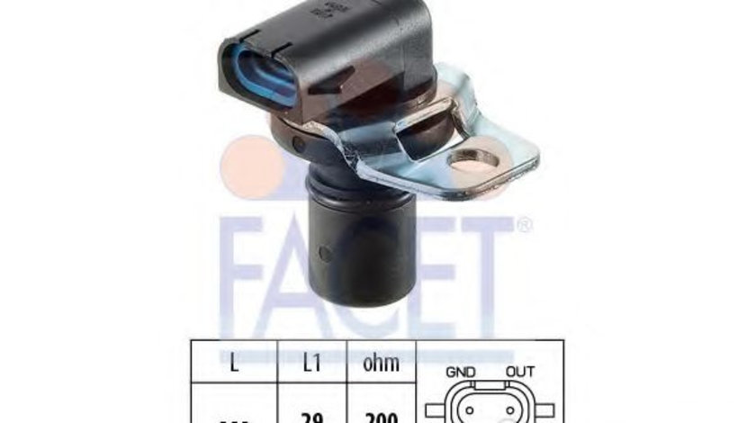 Senzor turatie, cutie de viteza automata FORD MONDEO II Limuzina (BFP) (1996 - 2000) FACET 9.0104 piesa NOUA