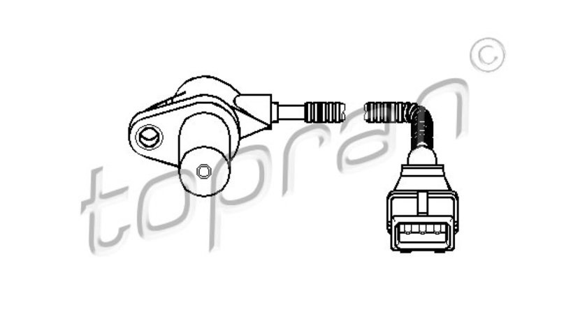 senzor turatie,management motor CITROËN JUMPER platforma / podwozie (230) Producator TOPRAN 721 683