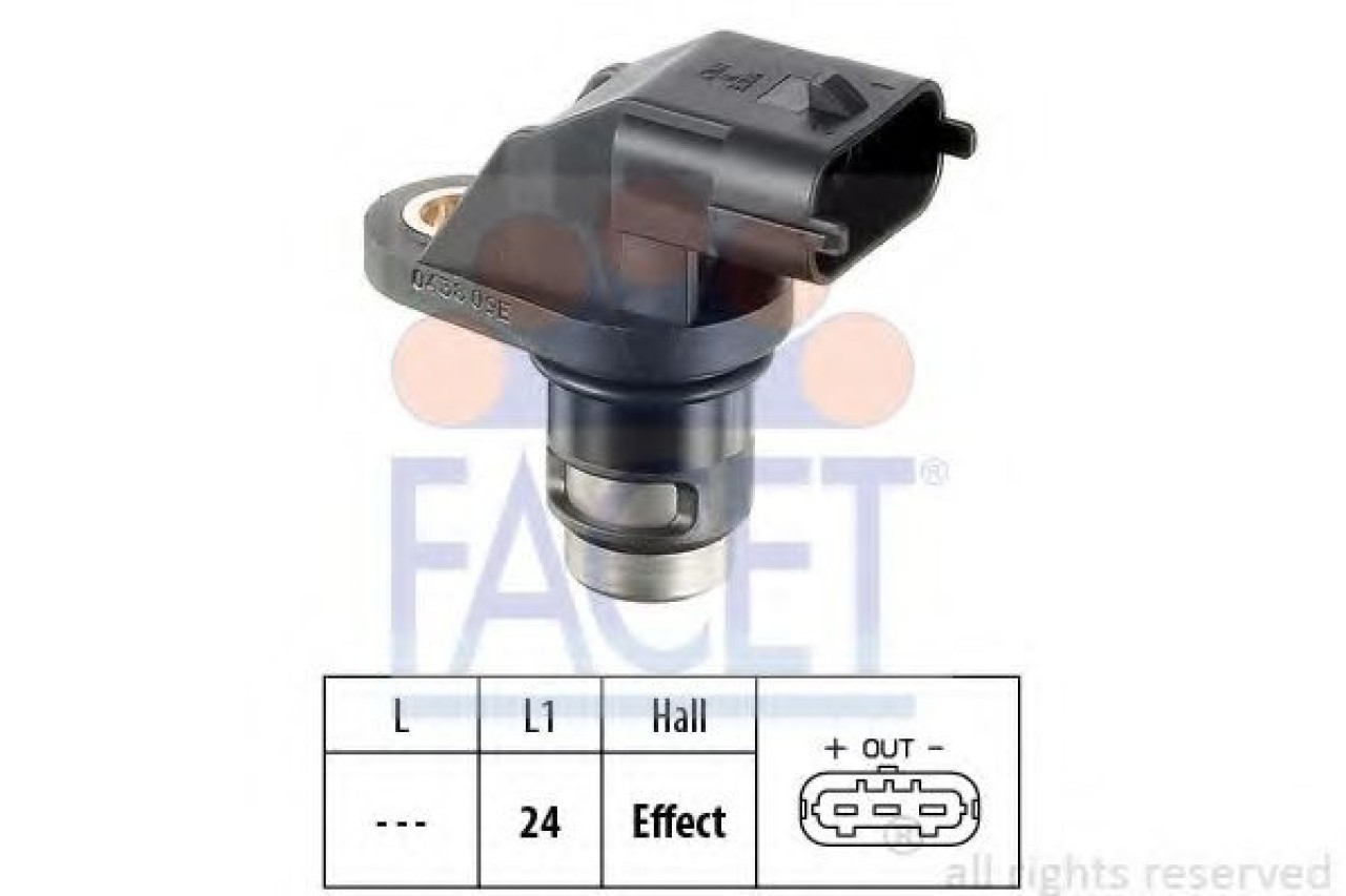 Senzor turatie,management motor MERCEDES VIANO (W639) (2003 - 2016) FACET 9.0438 piesa NOUA