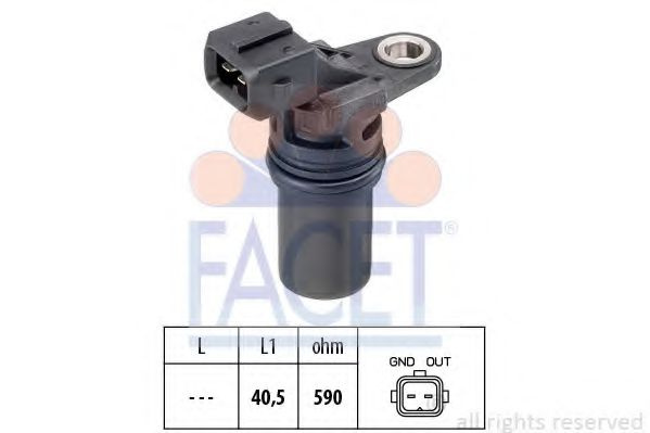 Senzor turatie,management motor NISSAN INTERSTAR bus (X70) (2002 - 2016) FACET 9.0539 piesa NOUA