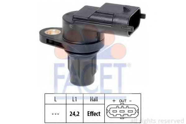 Senzor turatie,management motor OPEL COMBO Combi (2001 - 2016) FACET 9.0361 piesa NOUA