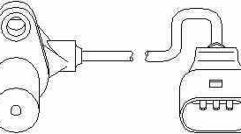 senzor turatie management motor SKODA OCTAVIA 1U2 TOPRAN 111 376